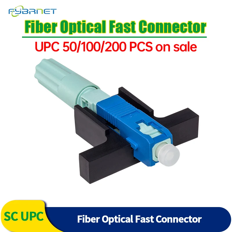 FTTH SC UPC 광섬유 퀵 커넥터, 단일 모드 광 커넥터, 단일 모드 SC 퀵 커넥터, 광 어댑터, UPC/SC APC 58mm