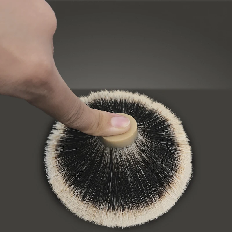 Boti Brush-SHD NC Finest Two Band Badger Hair Knot Fan Type Exclusive Daily Beard Care Kit Beard Shaping Tool