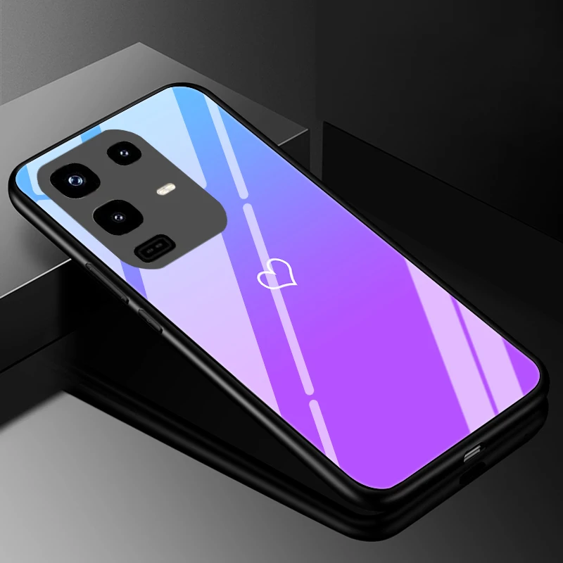 Enhanced Protective Hard Back Bumper with Tempered Glass Screen Guard