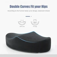 Home Chair Cushion Memory Foam Buttock Pillow Office BBL Recovery Pillow After Surgery Seat Brazilian Butt Lift Pad Hips Support 2