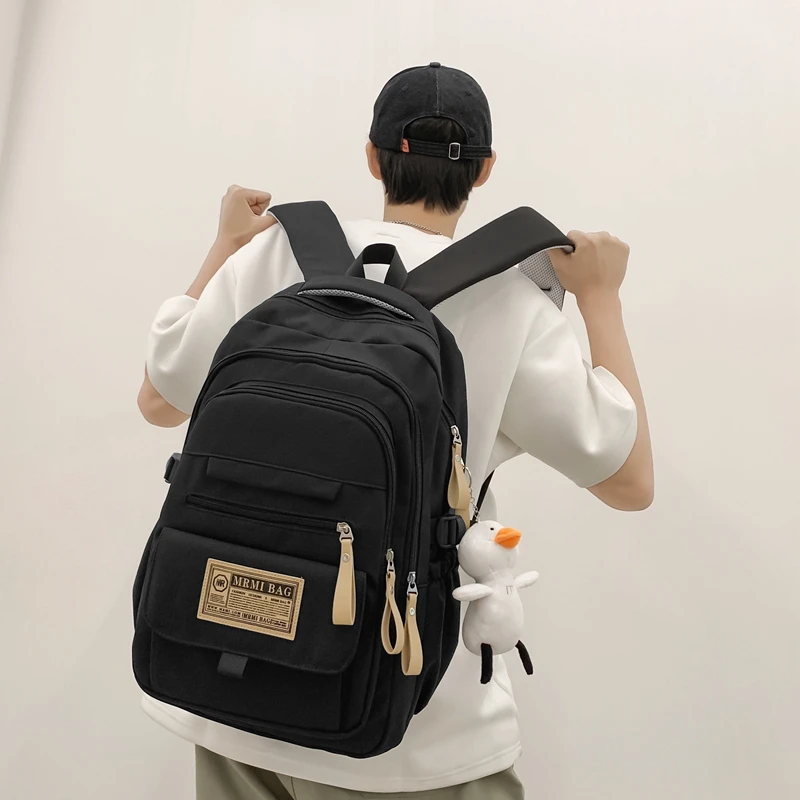 Kawaii College Style Mutipocket Harajuku Book Backpack