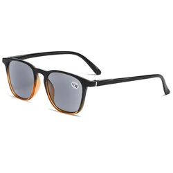 Enhanced Unisex UV400 Sunglasses & Reading Glasses - +400 (C2 Tea Grey)