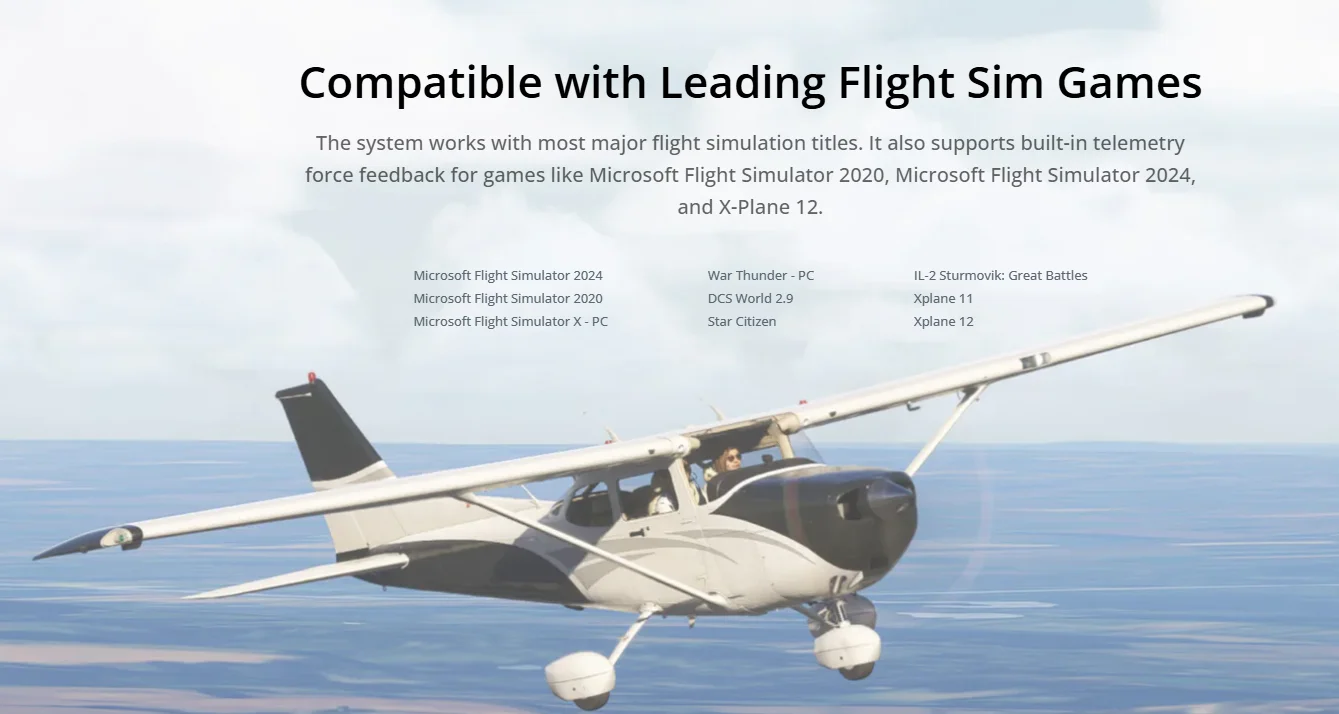 AY210 Yoke Base Flight Simulator Controller for Microsoft Flight Simulator optio