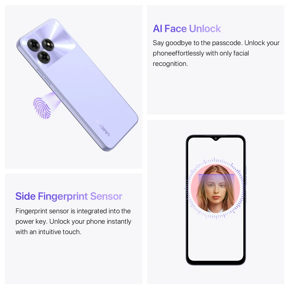 UMIDIGI G5 Smartphone, Android 13 , 8GB RAM 128GB ROM, 50MP Camera, 5000mAh Battery,  Dual SIM 4G Cellphone 5