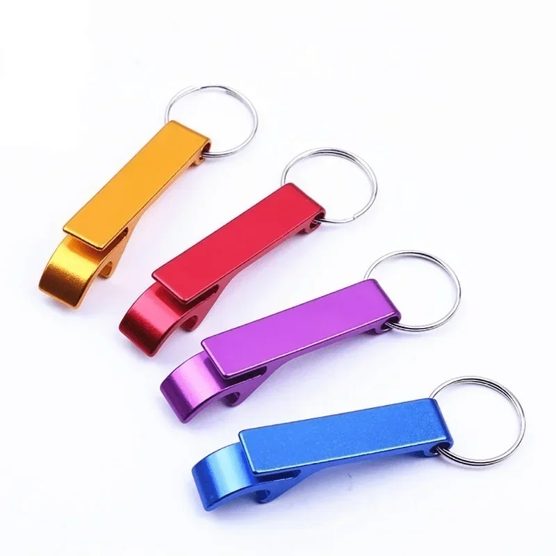 10/20PCS Creative Keychain Beer Opener Bottle Opener Large Aluminum Alloy Mini Can Beer Opener Gift
