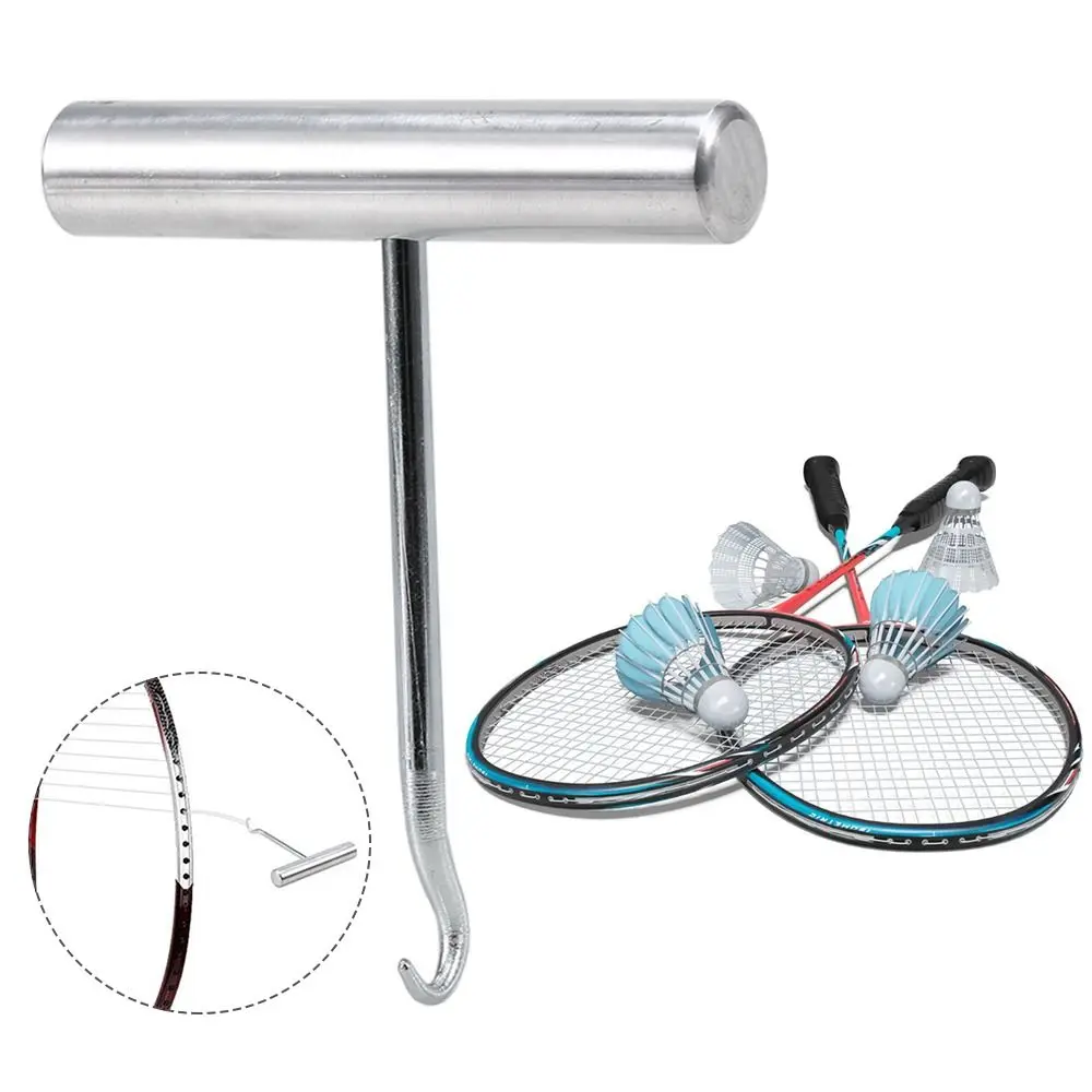 Steel Assistance Sport Supplies Squash Accessories Tennis Racquet String Grommets Hook Badminton Racket Stringing Puller