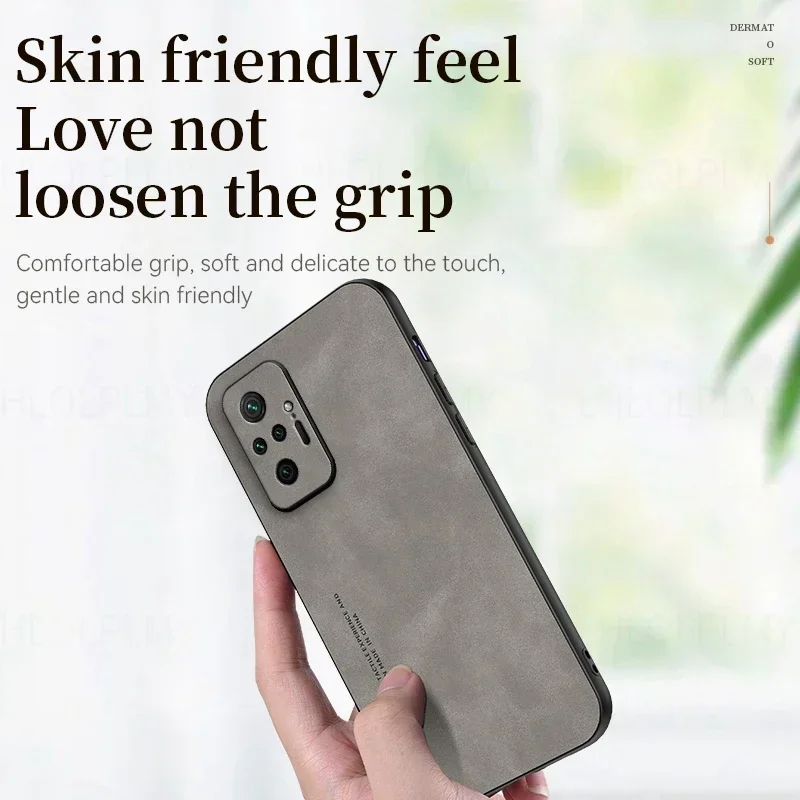 Luxury Sheepskin Leather Soft Case - Premium Matte Finish Cover