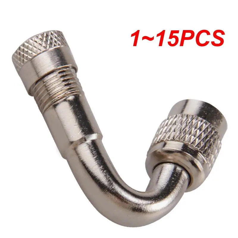 

Латунный клапан для шин велосипеда, автомобиля, мотоцикла, 1-15 шт., удлинительная трубка 90 градусов, металлический удлинитель клапана, надувной удлинитель сопла