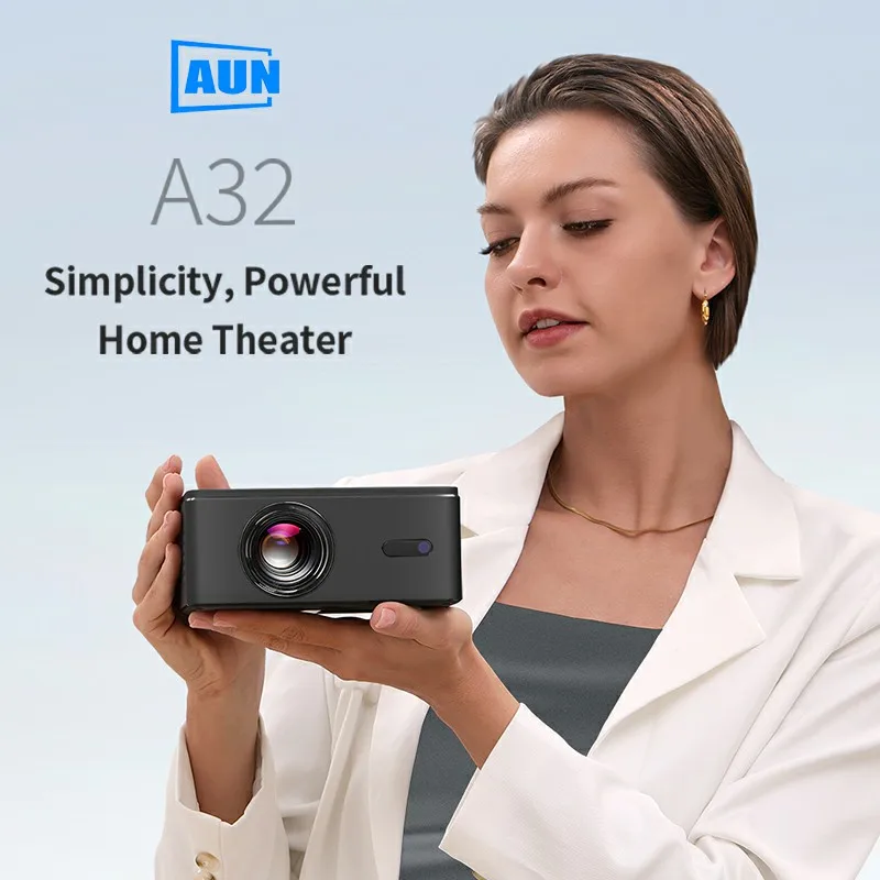 AUN A32 MINI Projector Bracket Home Theater Portable LED Projector