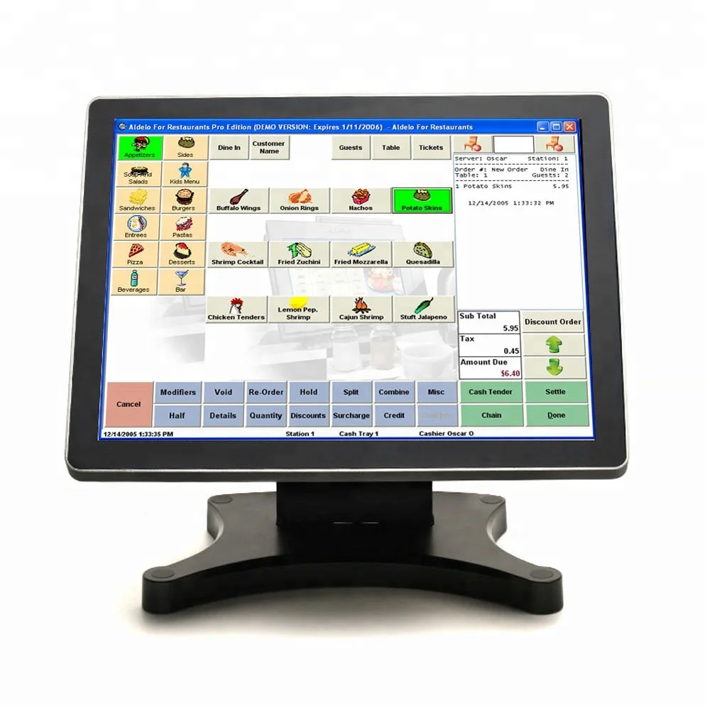 

Touch Screen Cheap All One Retail Cash Register Machine Supermarket 2G Ram 32G 15 Inch Pos System