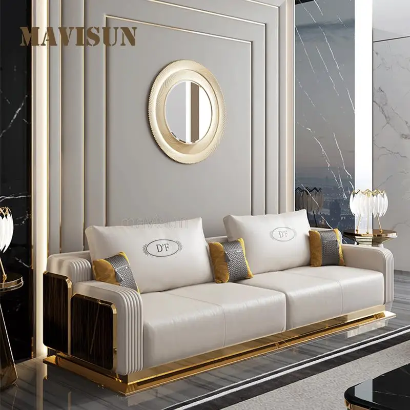 

Leisure Lounge Couch Home Furniture Designer Bedroom Lazy Relaxing Sofa Bed High-end Luxury Sofa Set For Living Room Hotel Bar