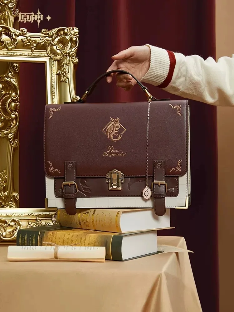 

Pre-sale Genshin Impact Official DILUC RAGNVINDR Theme Messenger Bag Anime Games Accessories Sets Cosplay Handbag Christmas Gift