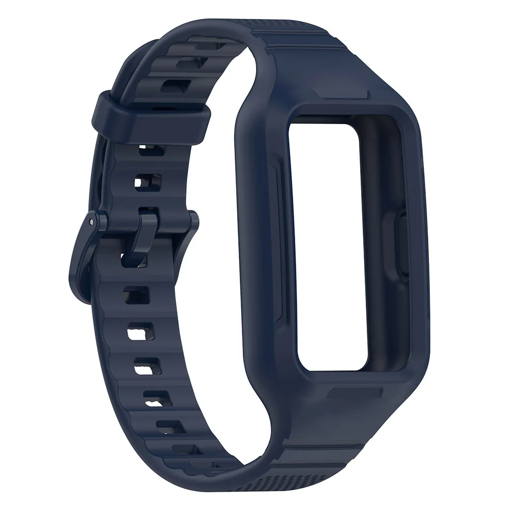 Silicone Wristband with Integrated Protective Case