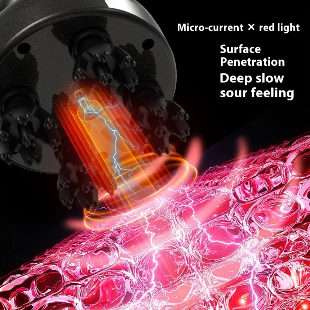 New Silicone Vibration Scalp Electric Head Massager with Vibration and Kneading High Quality Waterproof Handheld Scalp Massager