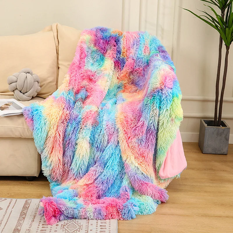 Winter Pet Cushion Pet Blanket Sofa Cover Anti-freezing Feet Floor Mat Double Blanket Factory Direct in Stock 2