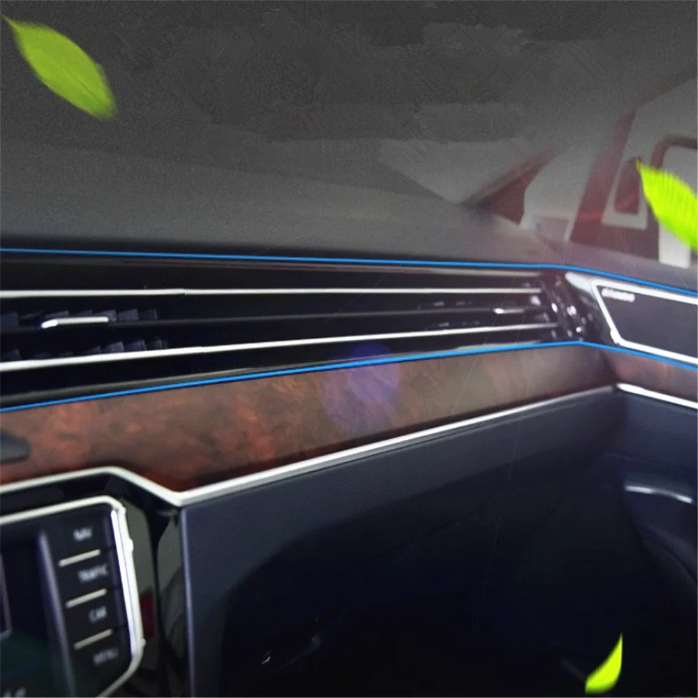 Striscia Di Decorazione D'Interni Per Auto 5M Per C4 Picasso Bmw E34 E39 E90 E38 Rover 75 Opel Corsa C Mustang Bmw E90 E39