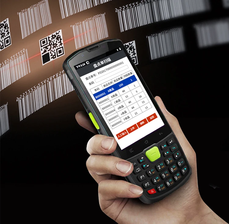 Seuic AUTOID Q9 Android MTK Octa Core PDA Keypad Genggam, 40% OFF