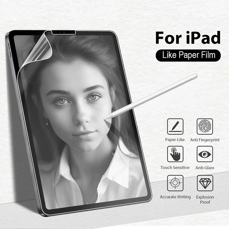 For Apple iPad Air Mini Matte PET Screen Protector Film For