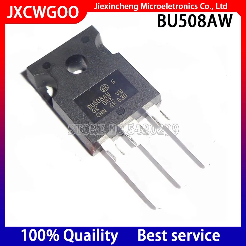 

Новый оригинальный BU508AW BU508 TRANS NPN 700V 8A TO-247 10 шт./лот