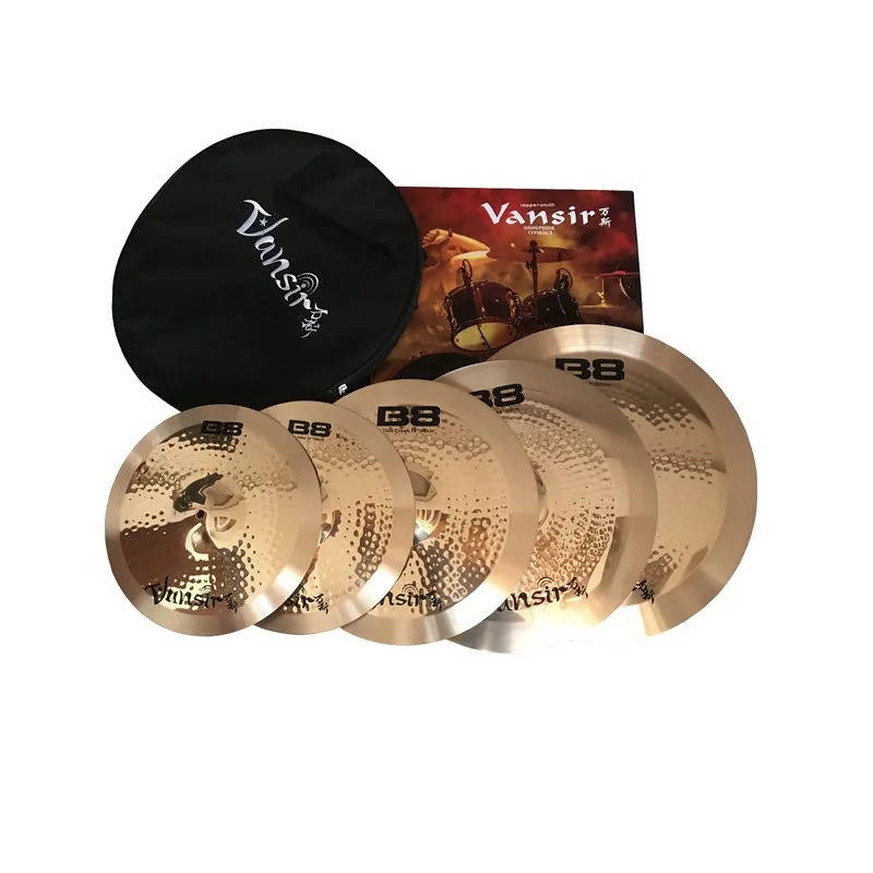 B8 cymbals 20 RIDE perfect for teaching or practice of Punk/ Metal Alternative Rock Country/Pop Latin/Fusion