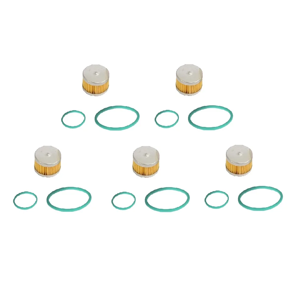 5pcs SET CNG LPG FILTER For TOMASETTO AT07 AT09 O-Ring Seal