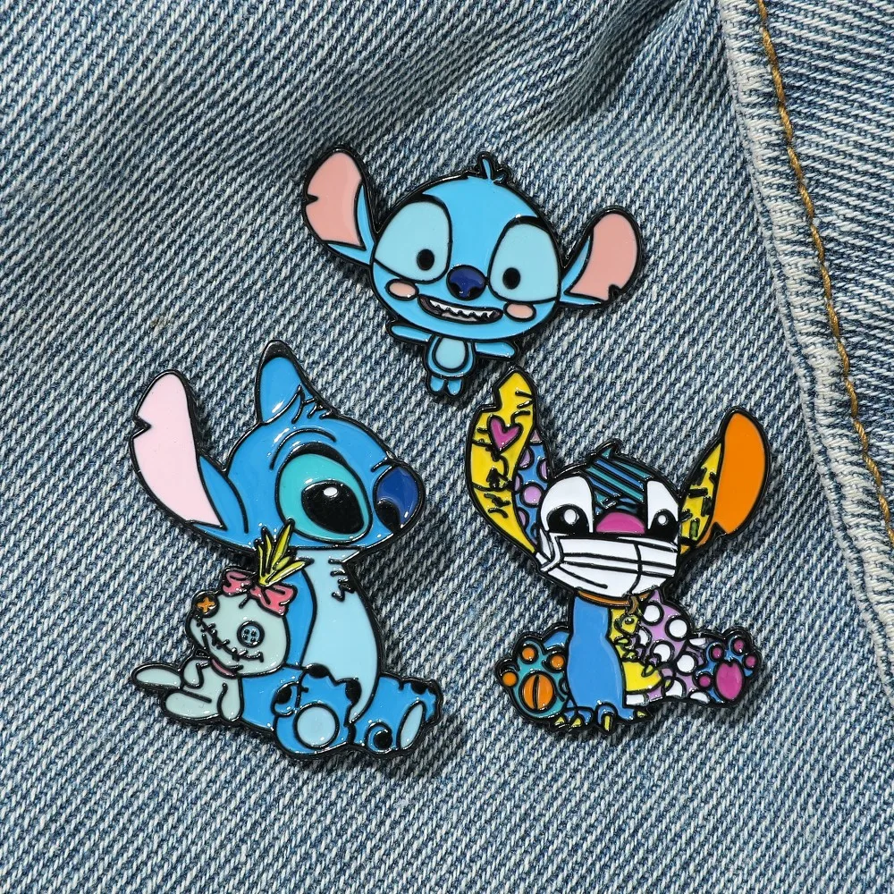 Pins Émail Stitch Disney - Collection Adorable & Originale