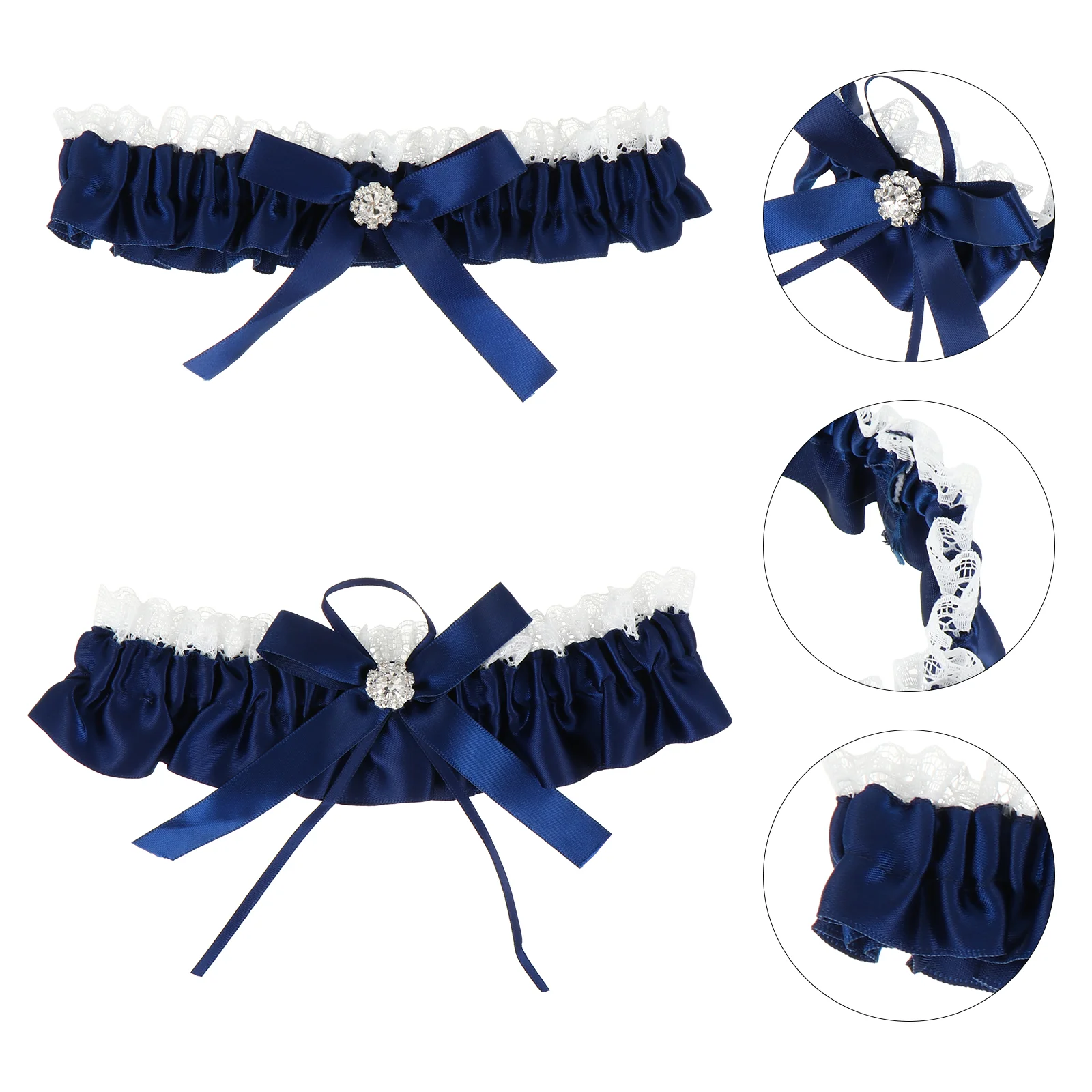 

Pearl Macrame Kit Lingerie Decorative Wedding Accessory Ring Cloth Leg Decoration
