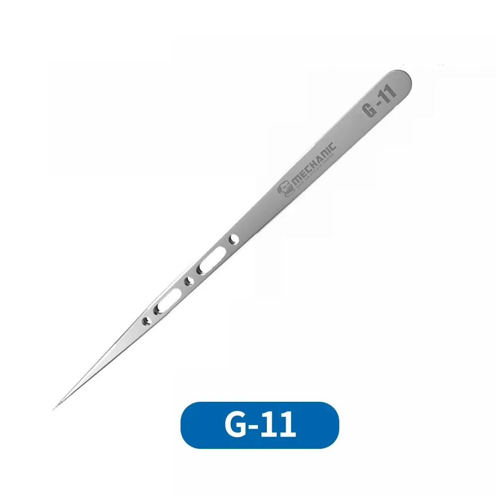 Mobile phone repair fingerprint flying wire anti-magnetic tweezers fine tip clip precision components for Mechanic G 11 G 15 17