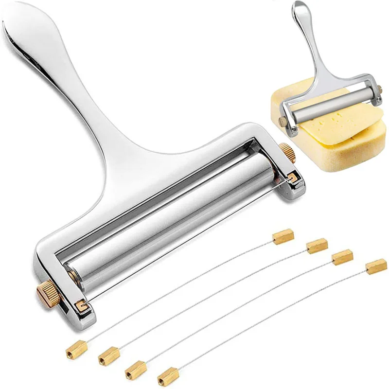 Cheese Slicer Adjustable Thickness with Wires, cheese slicer