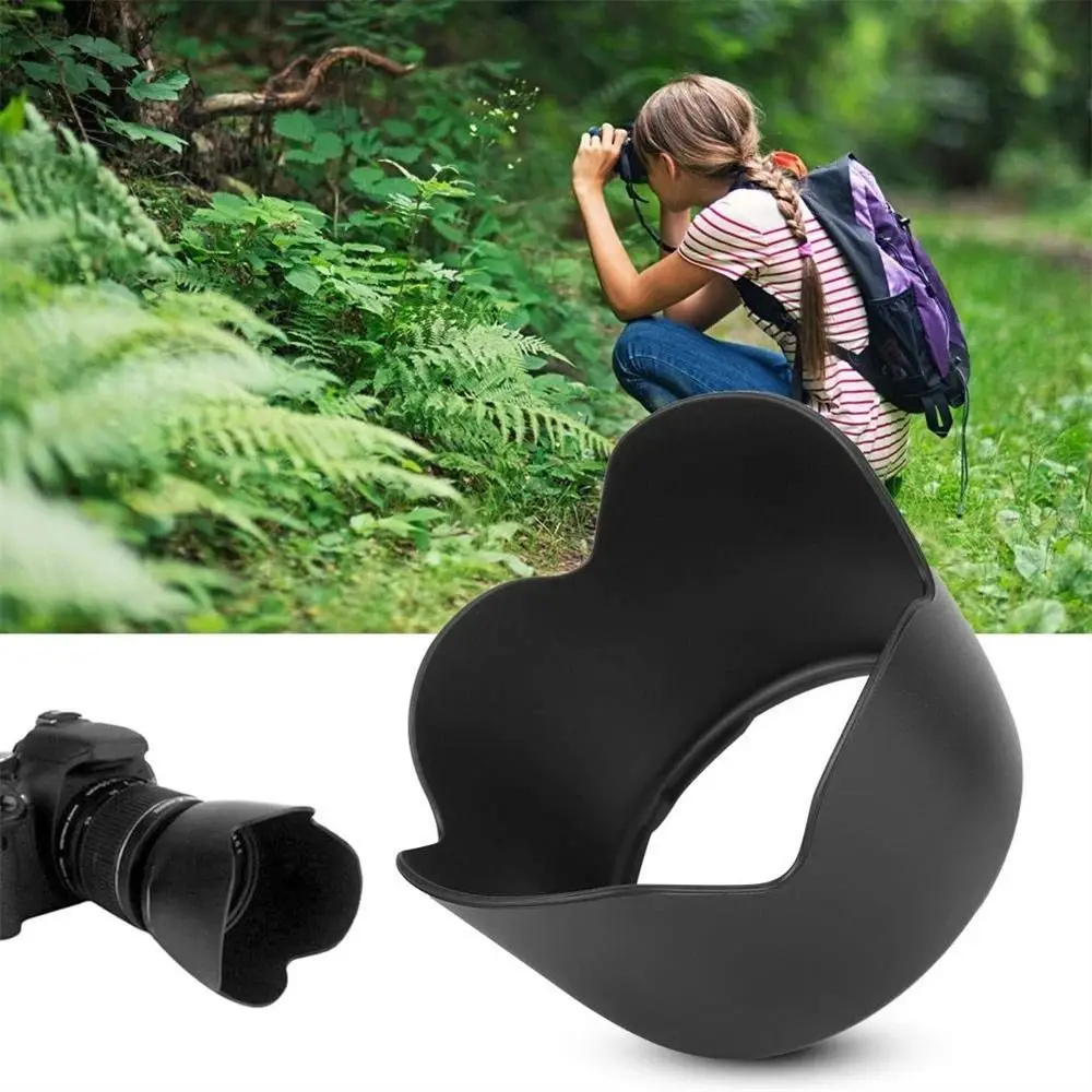 

75-300MM II Lens Hood Camera Accessories et60ii ET-60 II 58mm Lens Hood 58mm Reversible Camera Hood for Canon 55-250MM