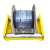 Cable Drum Roller Cable Reel Dispenser Pulley Stand 5