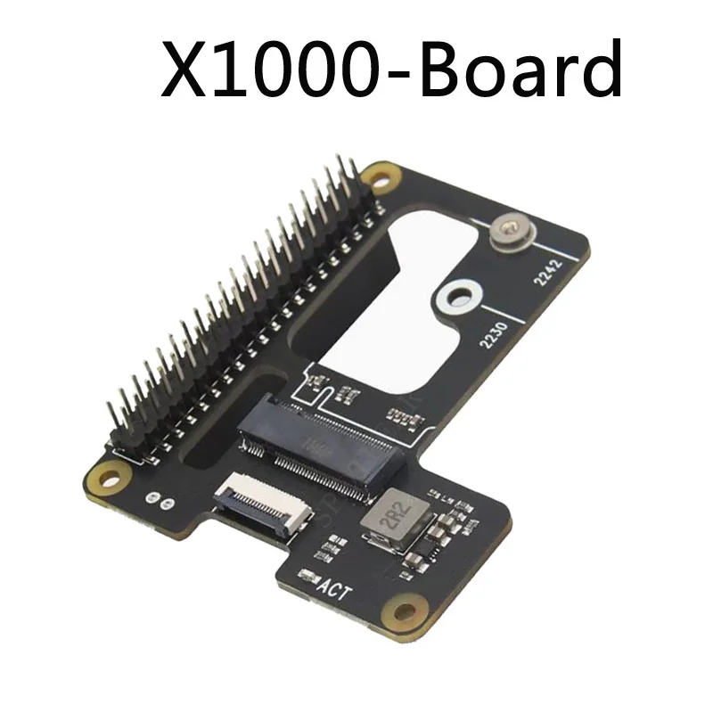 PCIe to M.2 NVMe SSD  , HAT X1000 2242 2230, Pi5   5  X1000