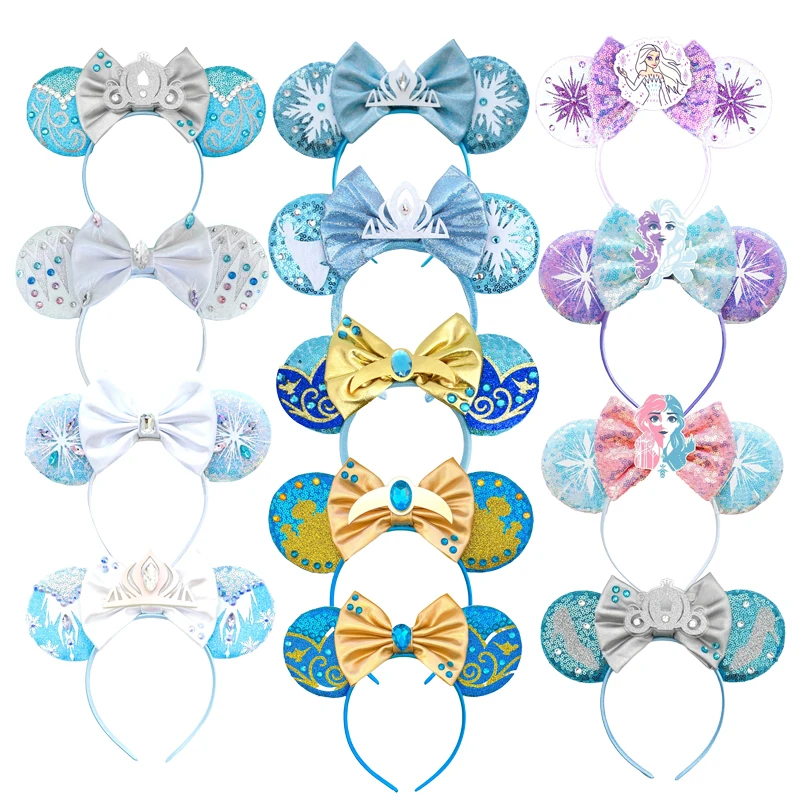 Serre-têtes Oreilles Disney Pailletées Princesses La Reine des Neiges