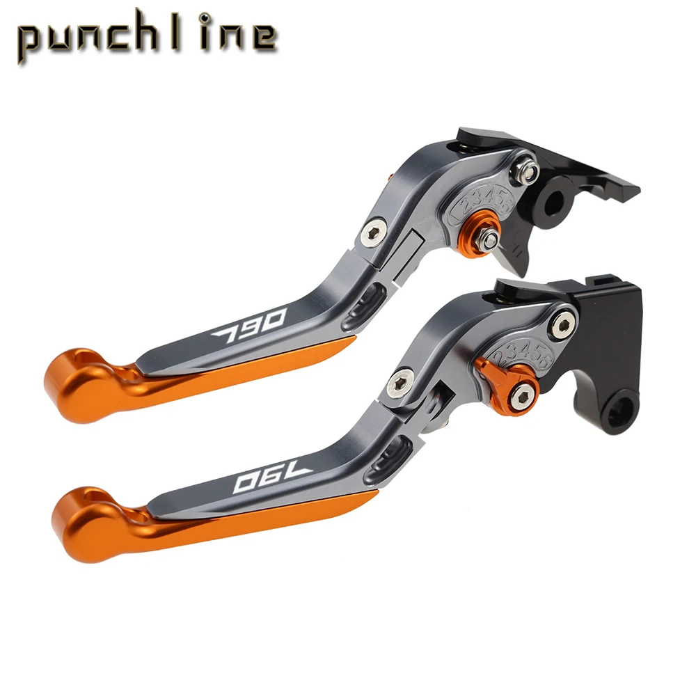 Fit DUKE 790 2017-2022 790 duke R Motorcycle CNC Accessories Parts Folding Extendable Brake Clutch Levers Adjustable Handle Set 