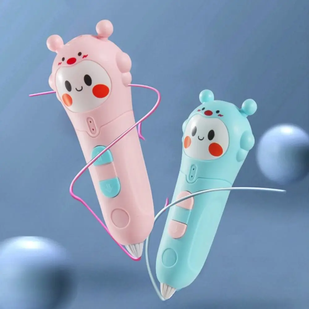 For Kids/Adults Bee Rabbit Animal Shape Birthday Gifts 3D Drawing Print Pen Art Craft Printer 3D Printing Pencils DIY Draw Toys