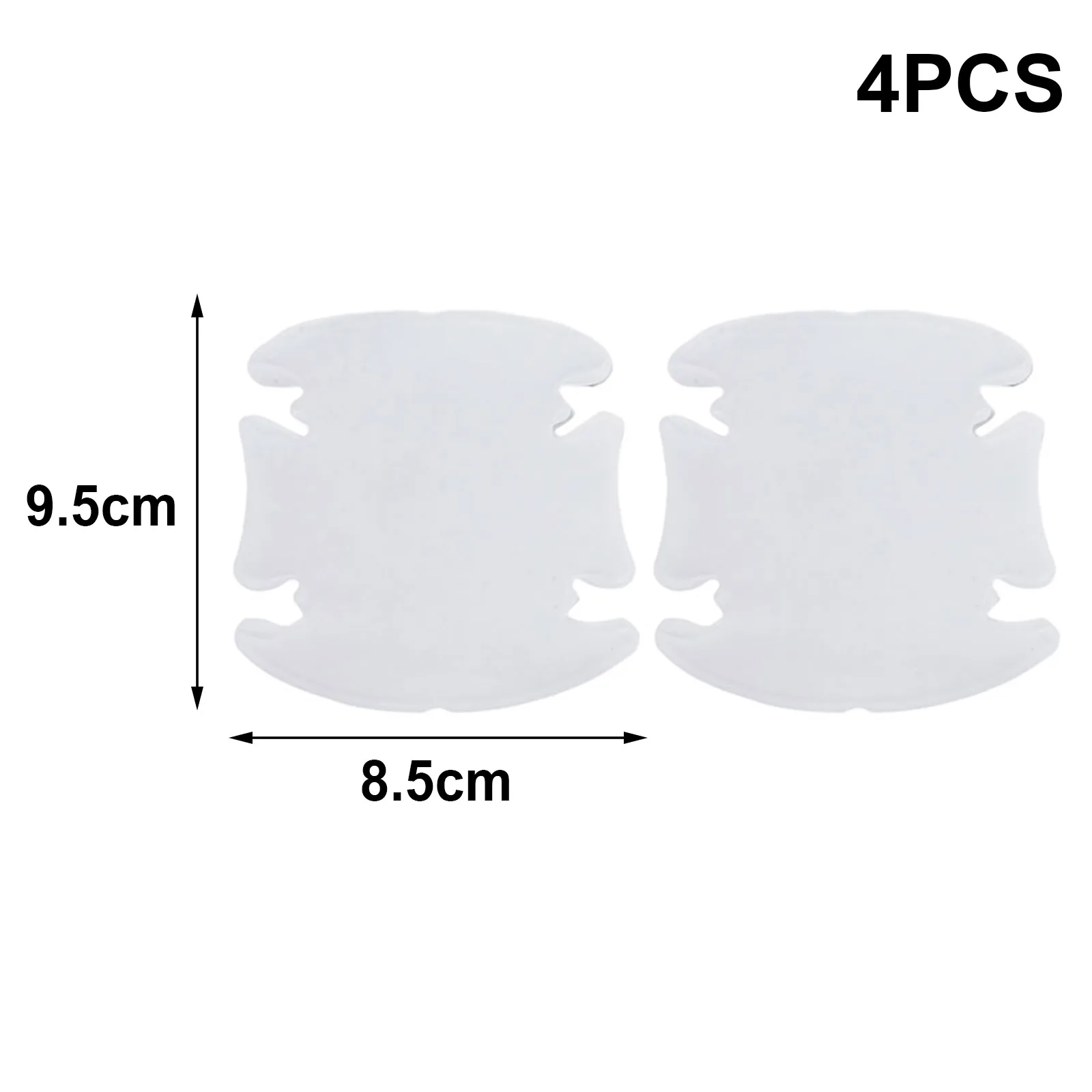 

Accessory Door Handle Film Anti Corrosion Anti Fouling Sticker Transparent Universal 4pcs Waterproof Anti-Scratch