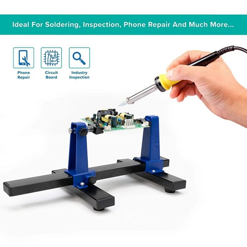 

1 Pieces Circuit Board Welding Bracket Auxiliary Clamping Base PCB Mainboard Maintenance Fixing Tool Holder