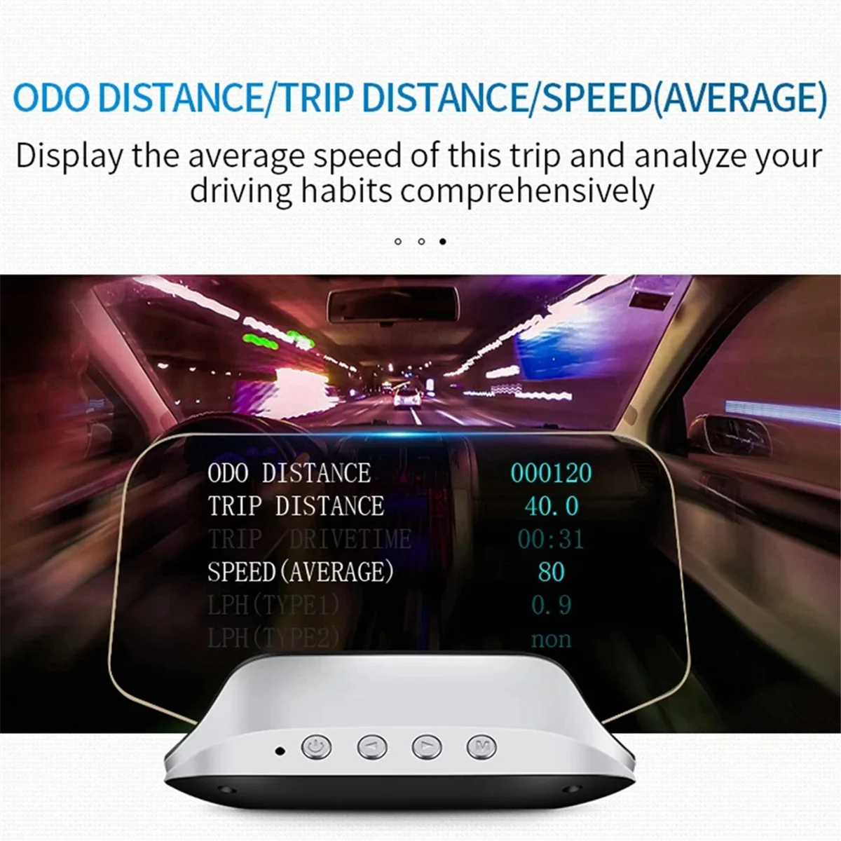 

C3 Car Heads Up Display C3 GPS OBD2 HUD Navigation Digital Speedometer on Board Computer Projector OBD2 for All Cars