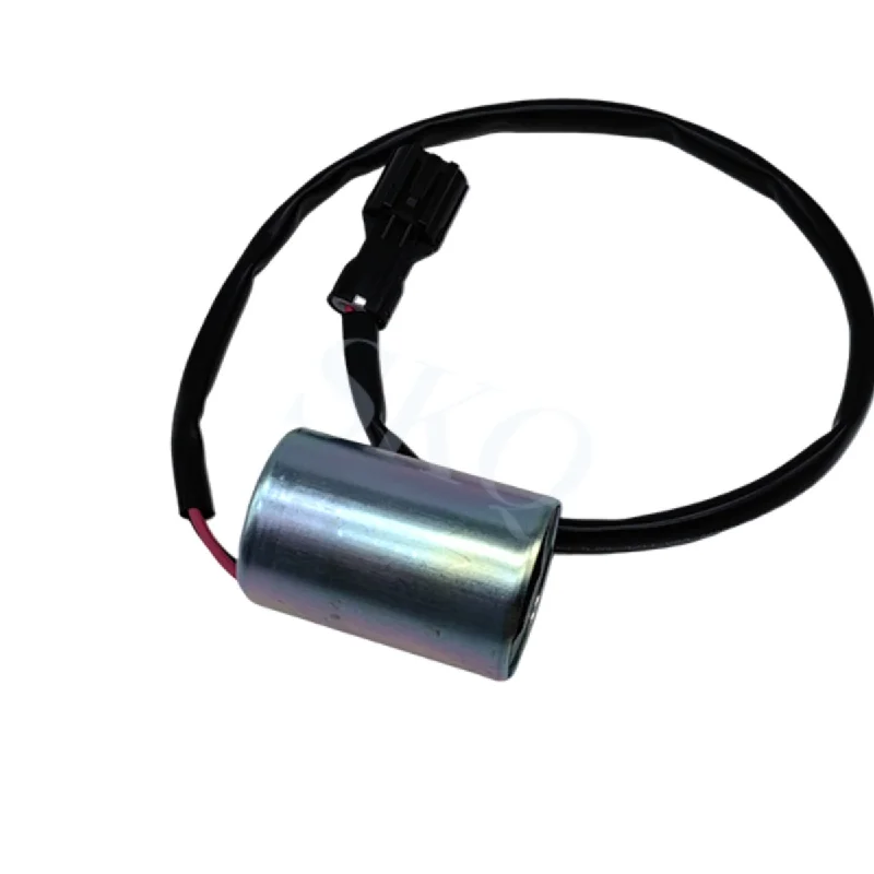 

For Sumitomo SH120/200A3 Daewoo DH55/60 Safety Lock Travel Electromagnetic Valve Coil 24V Excavator Accessories
