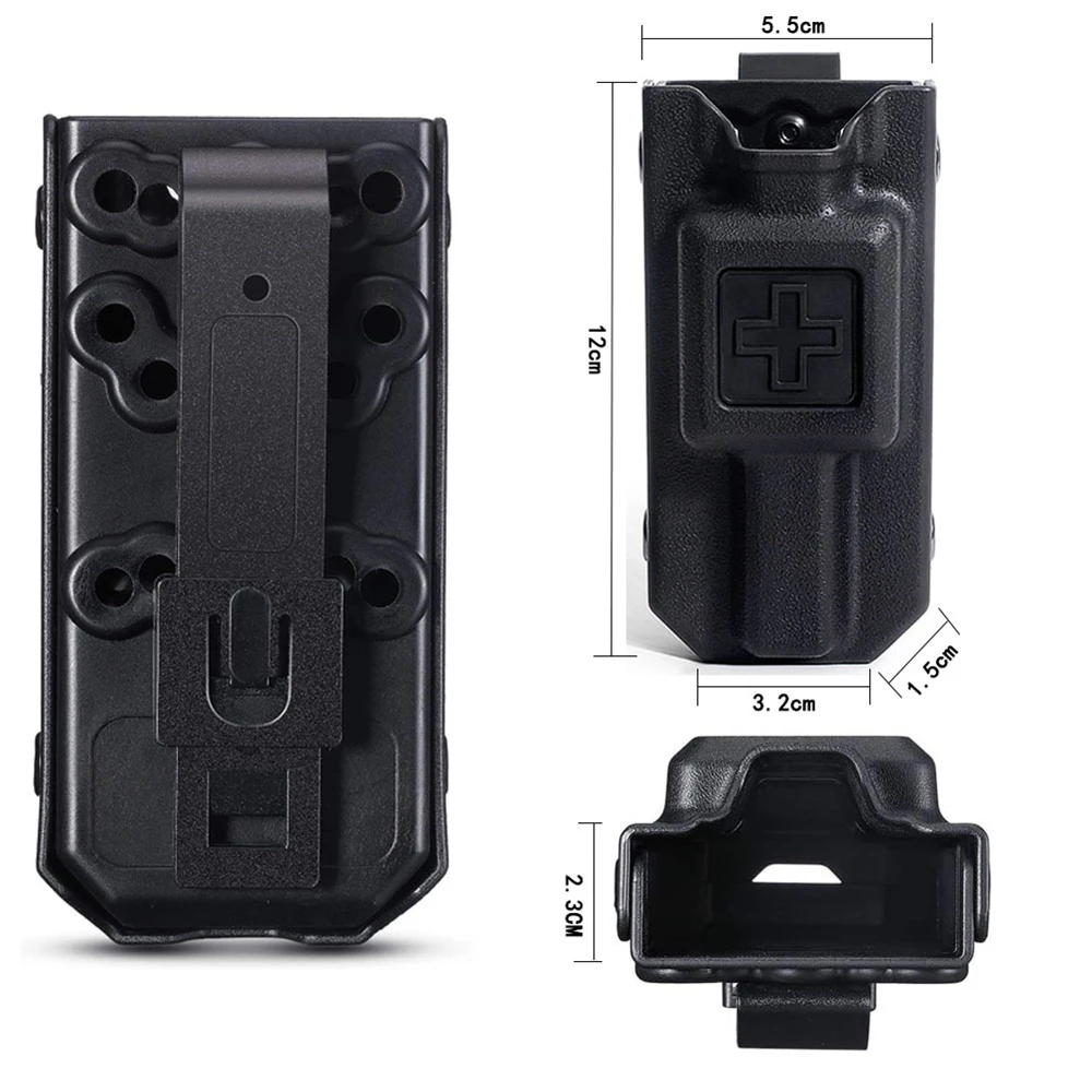 Tourniquet Holder Tactical Tourniquet Holster for CAT One-Handed Molle Pouch Belt Buckle Attachment