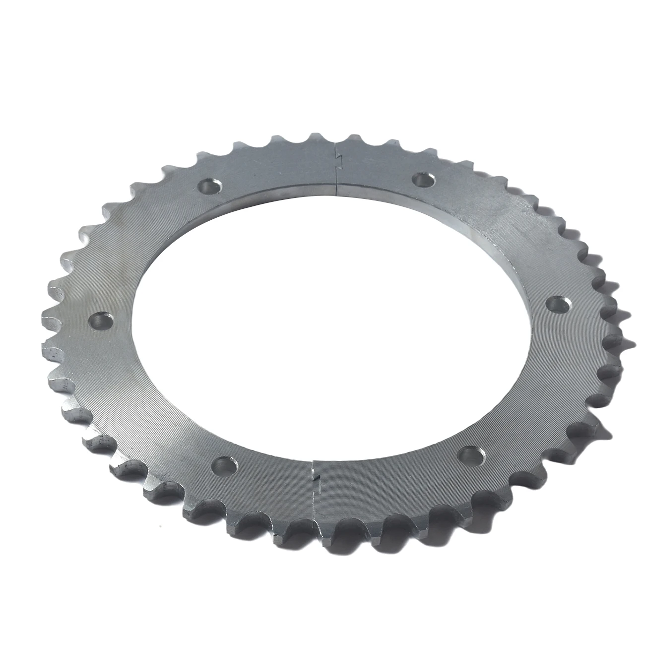 

53T Split Sprocket Gear #35 Pitch Chain Axle Hub for Go Kart Racing Mini Bike Cart