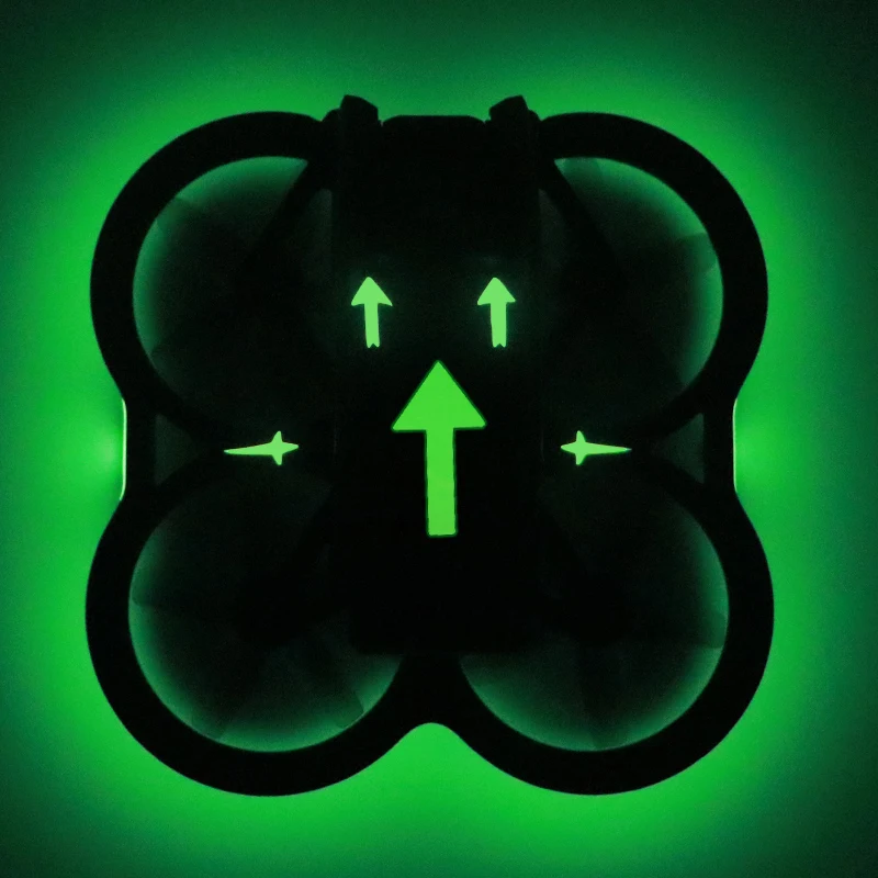 

Fluorescent Decorative Stickers Night Reflective Warning Decals Glow In The Dark Luminous Tape for DJI Avata Drone Accessories