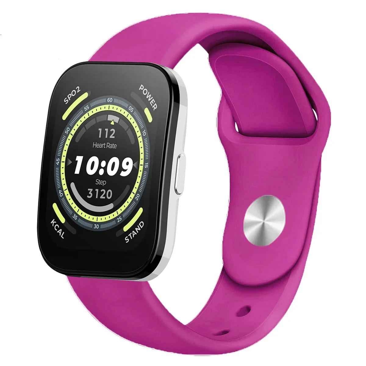 Versatile Silicone Watch Band - 20mm/22mm - Multiple Smartwatch Compatibility and Styles