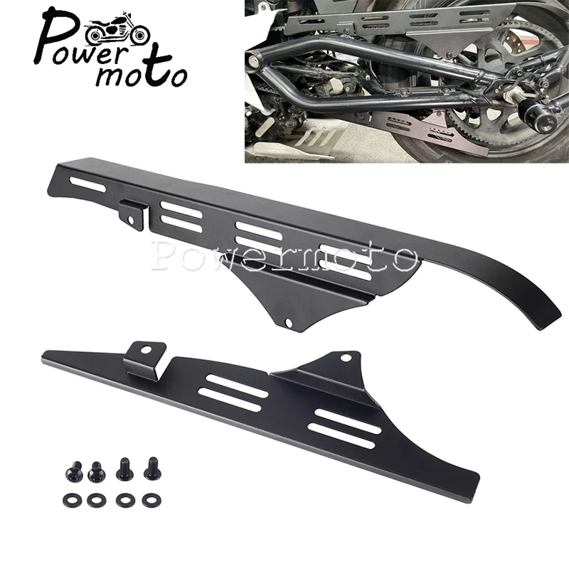 

For Harley Sportster S 1250 RH1250S 2021 2022 2023 Motorcycle Upper Lower Belt Guard Chain Protection Guide Wheel Slider Cover