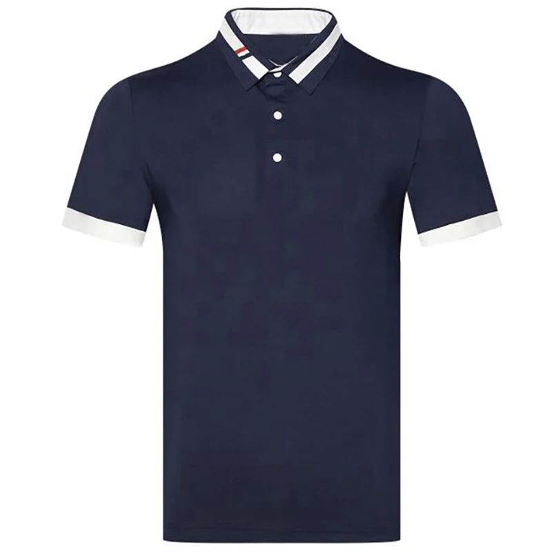 

Spring Summer New Men's Clothing Golf Sports Shirt Outdoor Quick Dry Breathable POLO Shirt Top Casual Lapel Short Sleeve T-Shirt