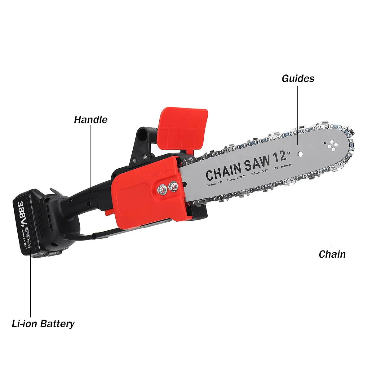 Wolike 388VF 12 Inch Electric Saw 