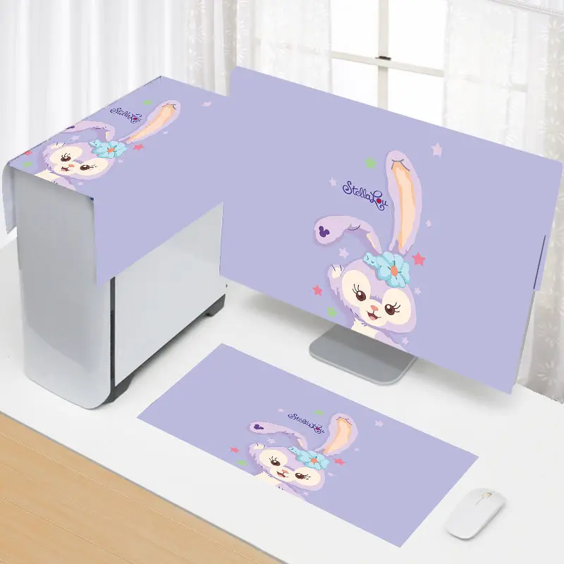 

StellaLou Dumbo theme computer dust cover monitor dust cover Keyboard dust cover computer host dust cover