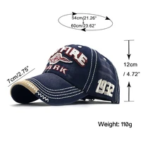 Men Women Cotton Embroidered Letter Printed Baseball Cap Cowboy Hip Hop Dance Club Snapback Hat Visors Summer Sports Sun Hats - Image 6