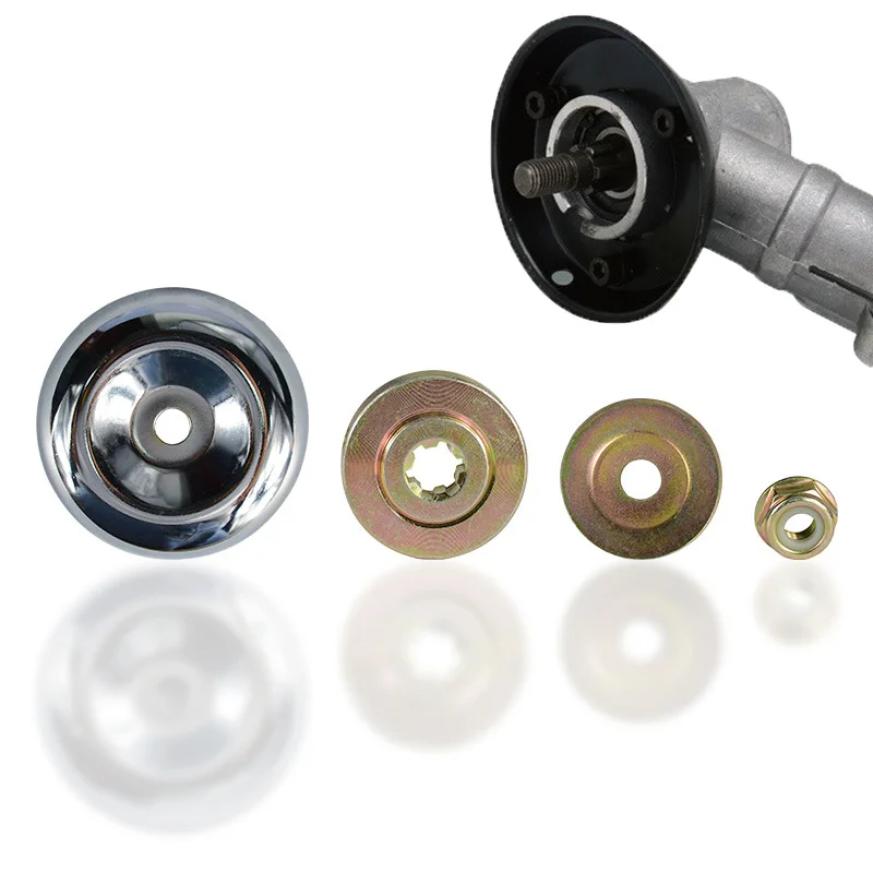 Grass Trimmer Head Grass Trimmer Brush Cutter Accessories Mower Accessories 3/4pcs Universal Trimmer Working Head Mower Collar Nut Thrust Plate Guard Washer Kit Accessories Lawn Trimmers & Brush Cutters
