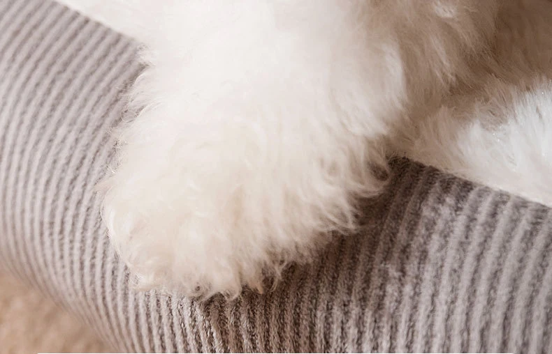 Pet Bed Cozy Square Plush Kennel Sofa Bed - PeticaDeals